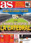 Portada diario AS del 14 de Abril de 2013