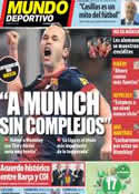 Portada Mundo Deportivo del 18 de Abril de 2013