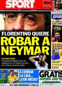 Portada diario Sport del 20 de Abril de 2013