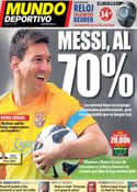 Portada Mundo Deportivo del 20 de Abril de 2013