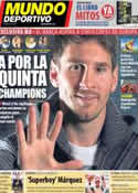 Portada Mundo Deportivo del 22 de Abril de 2013