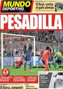 Portada Mundo Deportivo del 24 de Abril de 2013