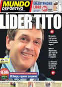 Portada Mundo Deportivo del 27 de Abril de 2013