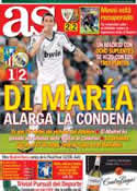 Portada diario AS del 28 de Abril de 2013