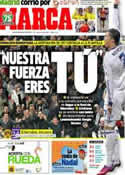 Portada diario Marca del 29 de Abril de 2013