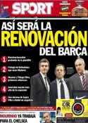 Portada diario Sport del 3 de Mayo de 2013