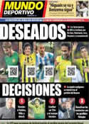 Portada Mundo Deportivo del 3 de Mayo de 2013