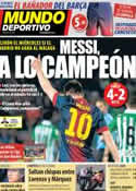 Portada Mundo Deportivo del 6 de Mayo de 2013