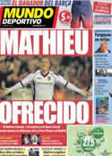 Portada Mundo Deportivo del 9 de Mayo de 2013