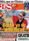 Portada diario AS del 10 de Mayo de 2013