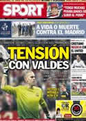 Portada diario Sport del 10 de Mayo de 2013