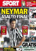 Portada diario Sport del 16 de Mayo de 2013