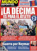 Portada Mundo Deportivo del 18 de Mayo de 2013