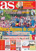 Portada diario AS del 19 de Mayo de 2013