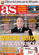 Portada diario AS del 21 de Mayo de 2013