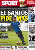 Portada diario Sport del 23 de Mayo de 2013