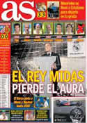 Portada diario AS del 27 de Mayo de 2013