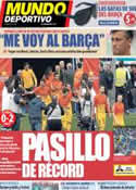 Portada Mundo Deportivo del 27 de Mayo de 2013