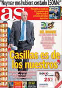 Portada diario AS del 28 de Mayo de 2013