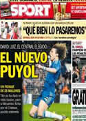 Portada diario Sport del 30 de Mayo de 2013