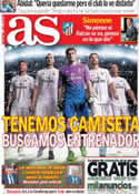 Portada diario AS del 31 de Mayo de 2013