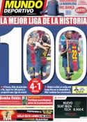 Portada Mundo Deportivo del 2 de Junio de 2013