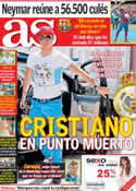 Portada diario AS del 4 de Junio de 2013