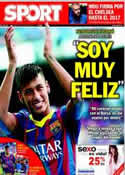 Portada diario Sport del 4 de Junio de 2013