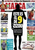 Portada diario Marca del 7 de Junio de 2013