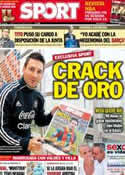 Portada diario Sport del 11 de Junio de 2013