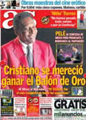 Portada diario AS del 15 de Junio de 2013