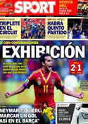 Portada diario Sport del 17 de Junio de 2013