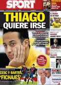 Portada diario Sport del 18 de Junio de 2013