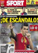 Portada diario Sport del 21 de Junio de 2013