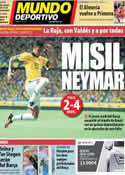 Portada Mundo Deportivo del 23 de Junio de 2013