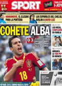 Portada diario Sport del 24 de Junio de 2013