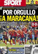 Portada diario Sport del 28 de Junio de 2013