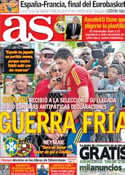 Portada diario AS del 29 de Junio de 2013