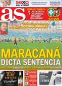 Portada diario AS del 30 de Junio de 2013