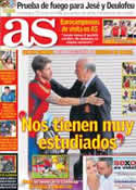 Portada diario AS del 2 de Julio de 2013