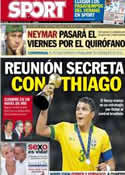 Portada diario Sport del 2 de Julio de 2013