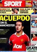 Portada diario Sport del 6 de Julio de 2013