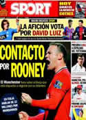 Portada diario Sport del 7 de Julio de 2013