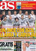 Portada diario AS del 8 de Julio de 2013