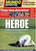 Portada Mundo Deportivo del 8 de Julio de 2013