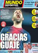 Portada Mundo Deportivo del 9 de Julio de 2013