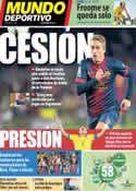 Portada Mundo Deportivo del 11 de Julio de 2013