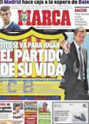 Portada diario Marca del 20 de Julio de 2013