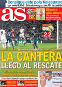 Portada diario AS del 25 de Julio de 2013