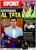 Portada diario Sport del 25 de Julio de 2013